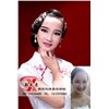 經典手推波紋——旗袍造型